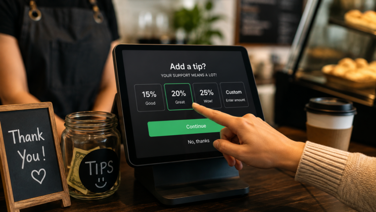 Digital tipping platforms