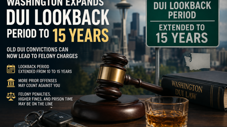 Washington DUI lookback period