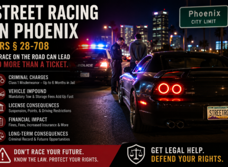 ARS 28-708 street racing