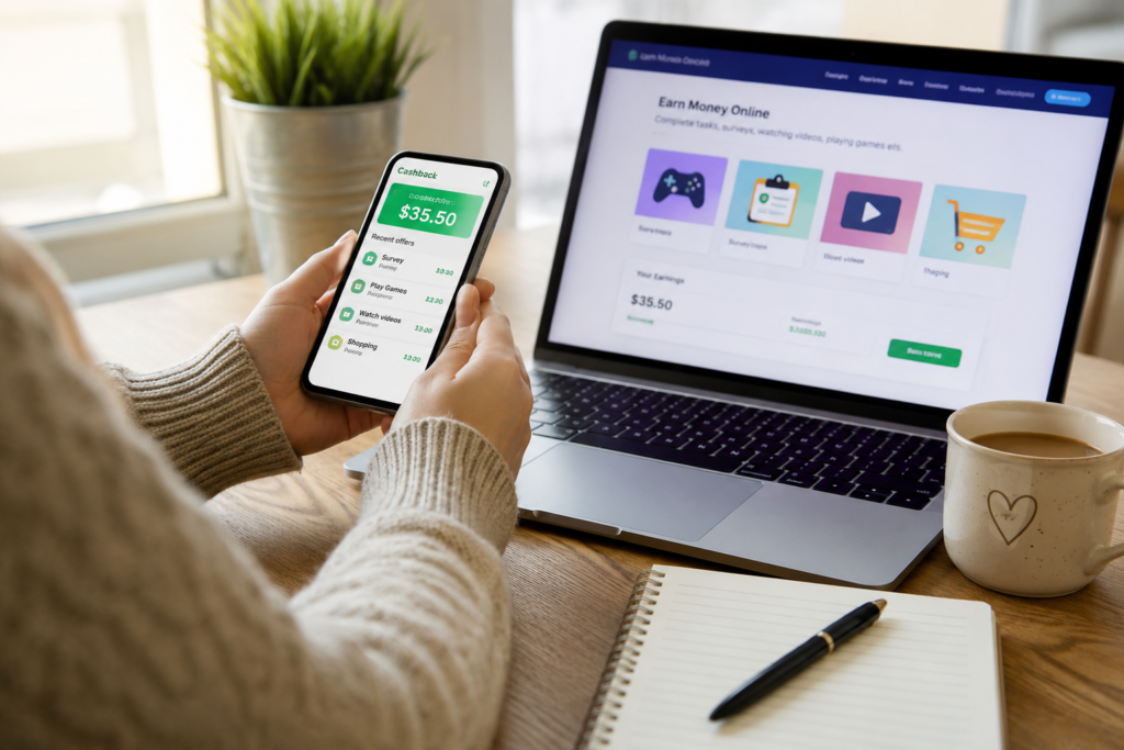 earn money on KashKick